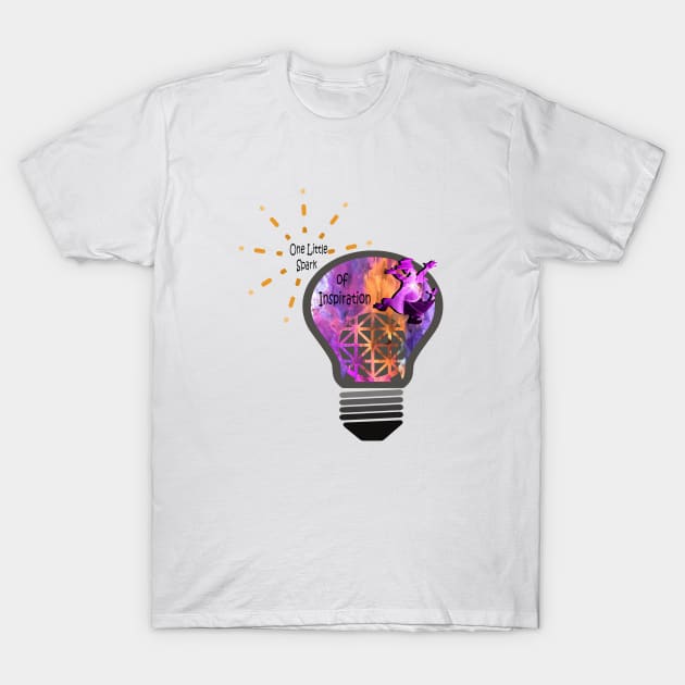 One little spark of inspiration T-Shirt by magicmirror